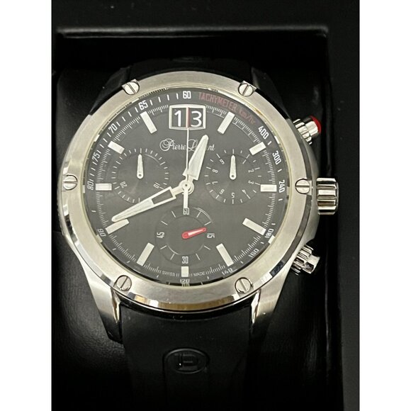 Pierre Laurent Mens Performance Chronograph Stainless Watch 26114w - Picture 4 of 16